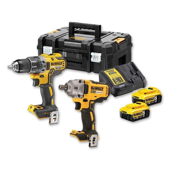 DEWALT Drill and Screwdriver Kit with 2 Batteries, 1 Charger and 1 Bag